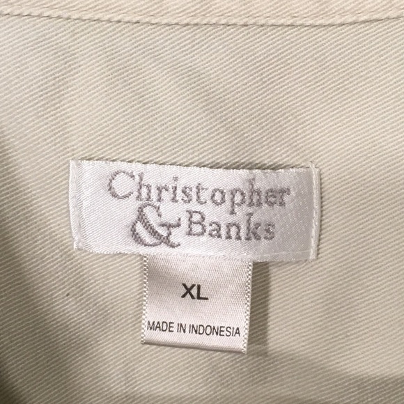 Christopher & Banks Women’s XL Button Dress Jacket - Picture 3 of 5